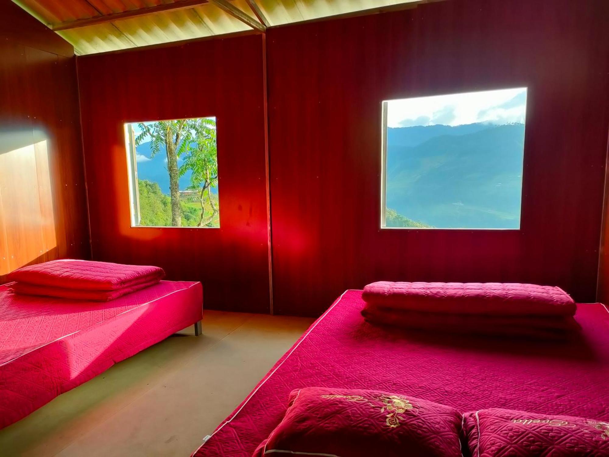 Indigenous Homestay- Trek- Food- Bus Mu Cang Chai Zimmer foto